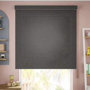 Sunscreen Roller Blinds - Black